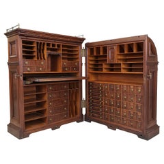 Moore 'Office Queen' Cabinet Desk