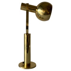 Very Rare Full Brass Table Lamp by Staff, 1970s, Germany