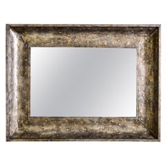 Extra Large Industrial Style Metal Framed Mirror