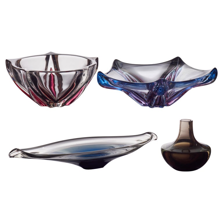 Murano Glass Gondola Ashtray For Sale at 1stDibs