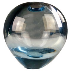 1950's Danish Handblown Glass Vase by Per Lütken for Holmegaard