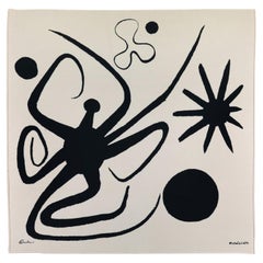 Alexander Calder, Silk Scarf, La Mer 1947