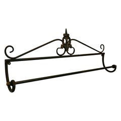 Retro French Iron Towel Rail