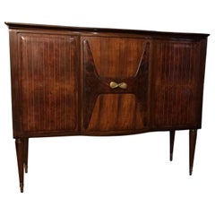 Vintage Mid-Century Dry Cocktail Bar attributed to Paolo Buffa