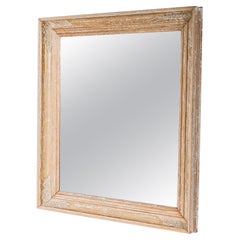 1880s French Provincial Square Wooden Mirror