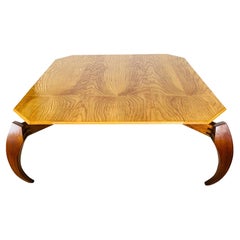 Exceptional Vintage Studio Art Square Coffee Table