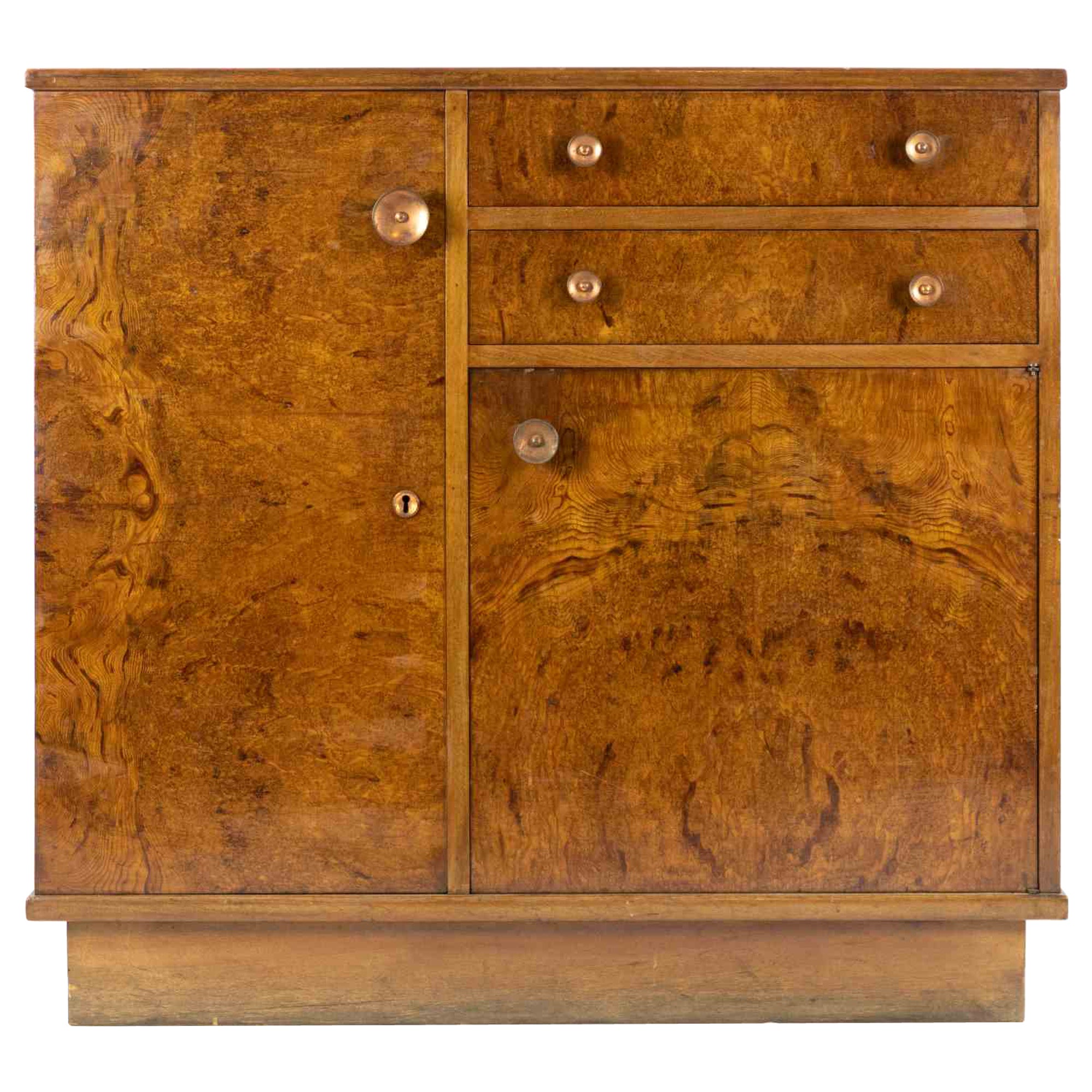 Vintage Wooden Cupboard, Italy, 1950s For Sale at 1stDibs