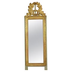 19th Century French Louis XVI Style Giltwood Mirror