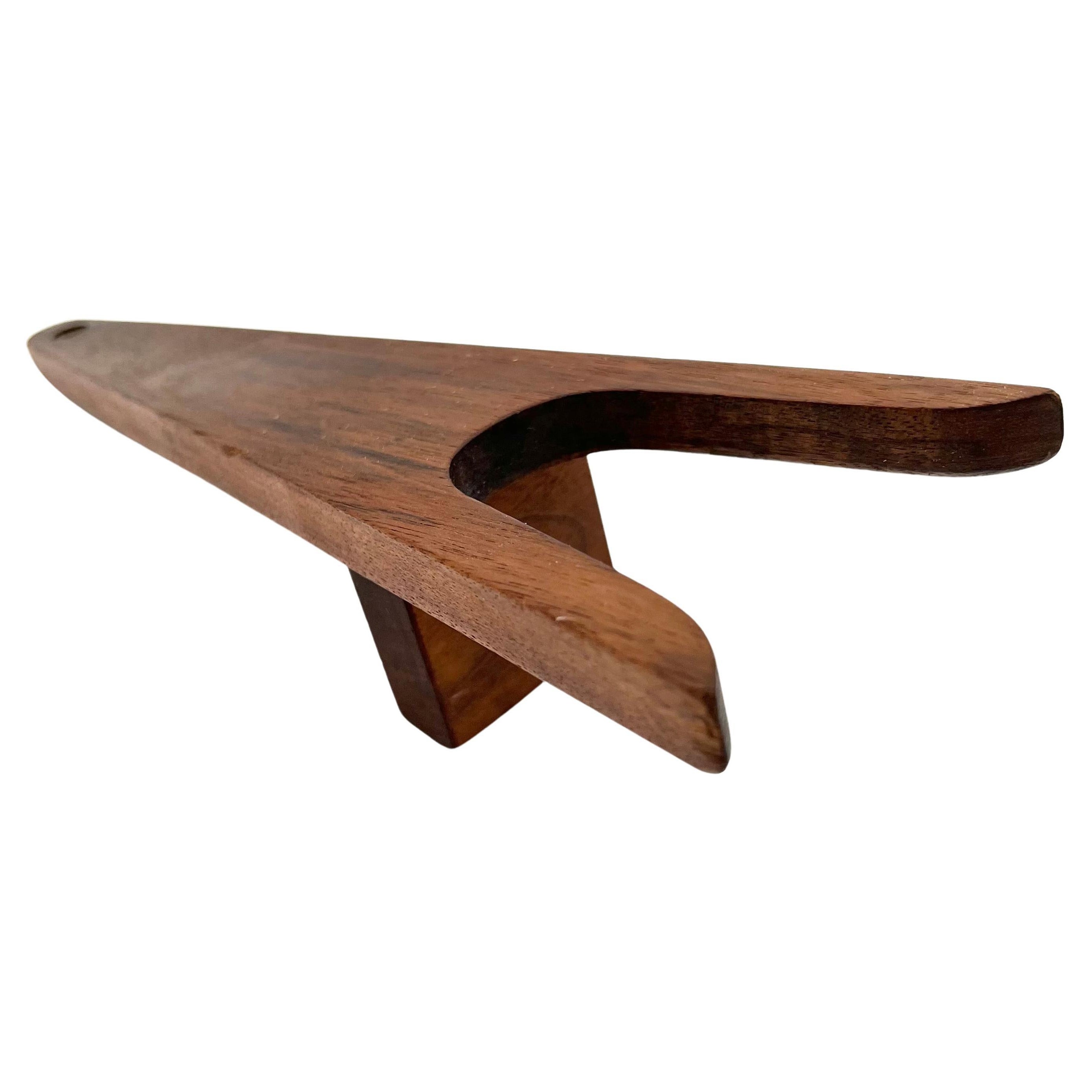 Caucasian Walnut Bootjack, 1950 For Sale