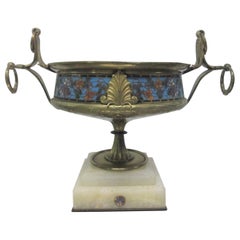 Bronze Cloisonné Centerpiece Bowl