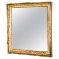 1880s French Gilded Mirror