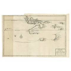 Carte ancienne de l'Austrtralasia, marquant la route d'A Abel Tasman en 1642 « Publ. 1726 »