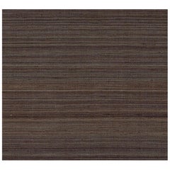 Schumacher Shaded Silk Wallpaper in Sable