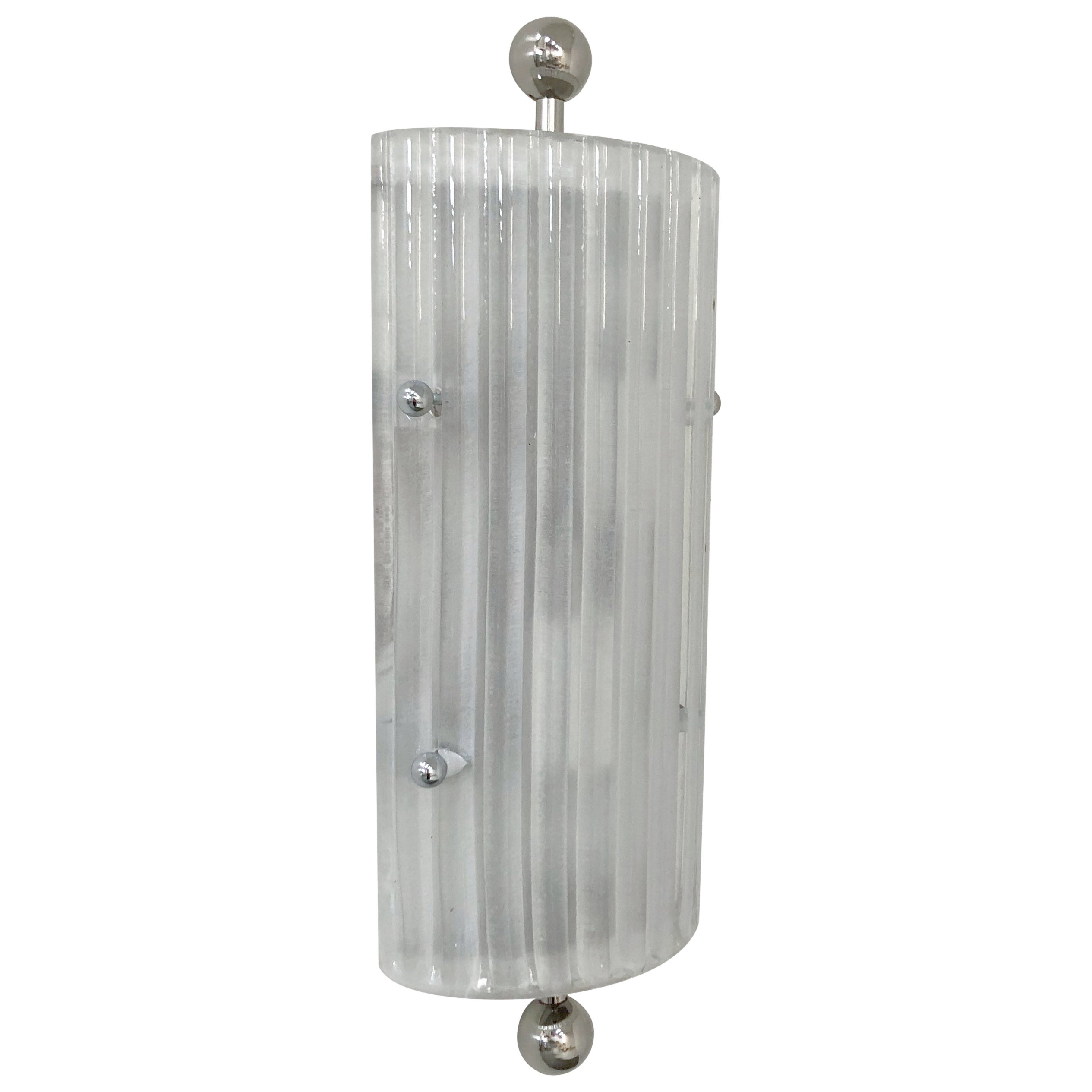 Glaciale Sconce / Flush Mount by Fabio Ltd For Sale