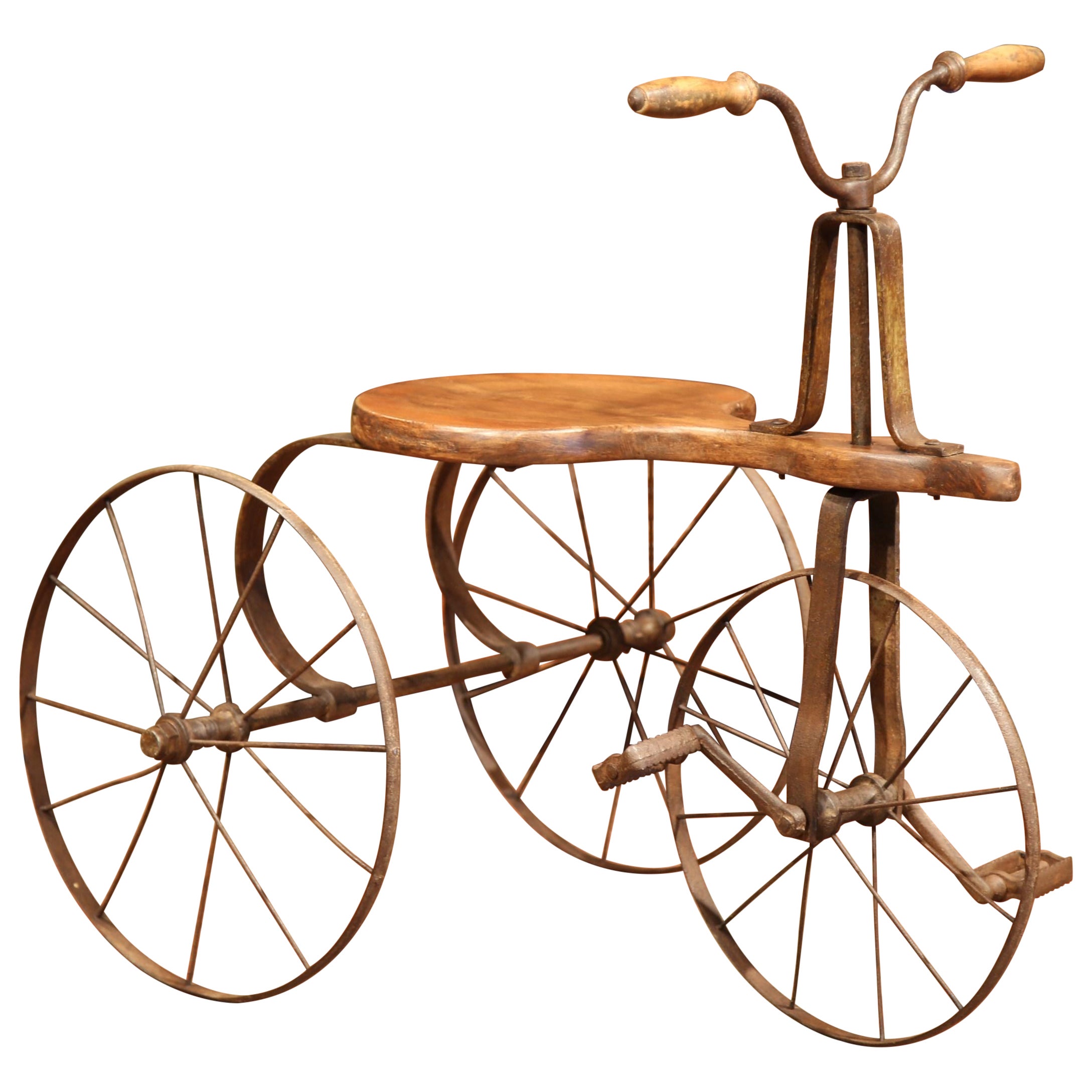 Delightful Early 19th Century Horse Tricycle For Sale at 1stDibs