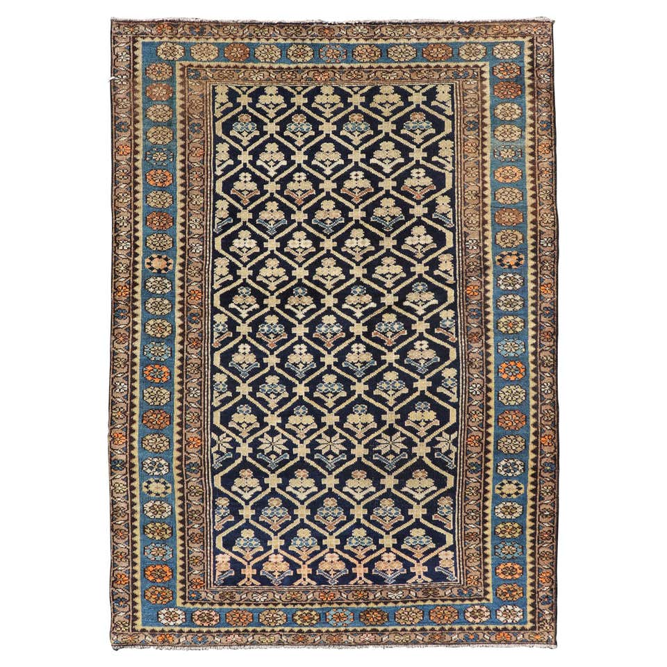 Antique Persian Malayer Rug with Sarouk Design and Neoclassical Style ...