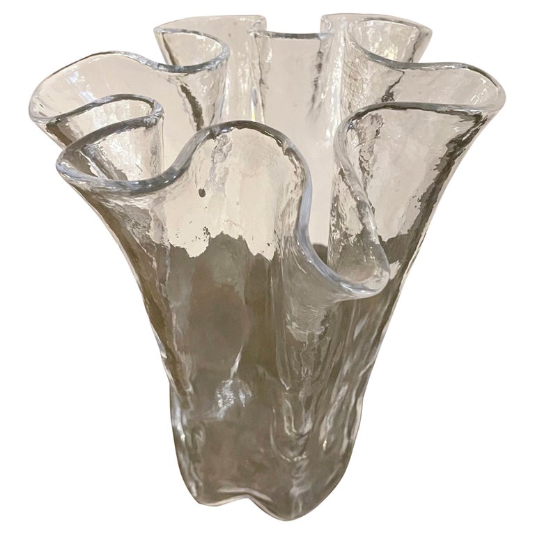 Decorative Folded Glass Vase, Finland at 1stDibs | finland glass, finnish  glass vase, finland vase