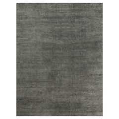 Solid Design Bamboo Silk Rug Dara from Mehraban