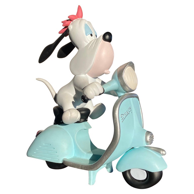 Droopy dans carton - Tex Avery - Resin Statue - Démons et Merveilles