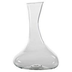 "Storti Decanter" Hand Blown Glass Decanter by Simone Crestani