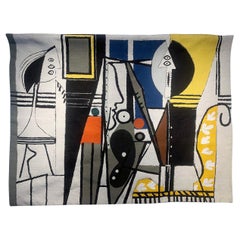 "Le Peintre Et Son Modele" Tapestry After Pablo Picasso