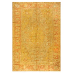 19th Century Turkish Oushak Carpet ( 9'2'' x 13'8'' - 280 x 416 )