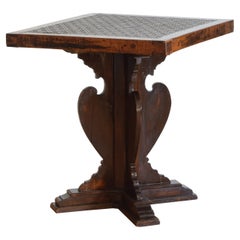 Tuscan Late Renaissance Period Carved Walnut Center Table, 16th C and Later