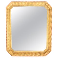Gold Framed Antique Mirror