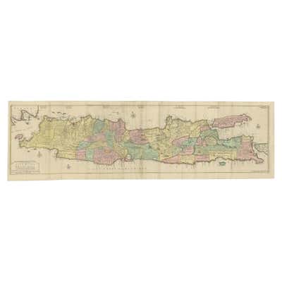 Old Map of Ancient Times covering Egypt Towards Arabia and India to ...