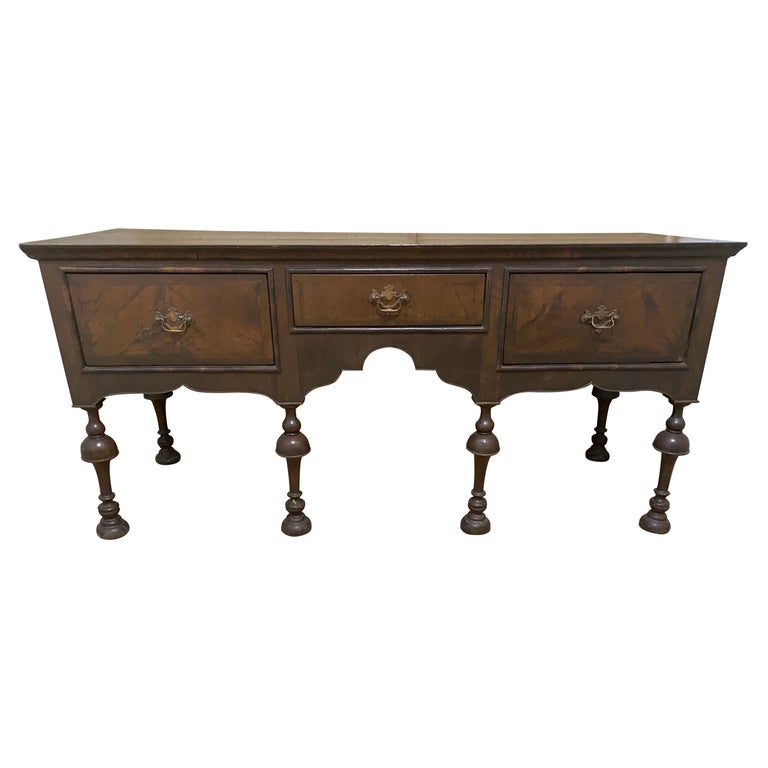 William and Mary Style Sideboard For Sale