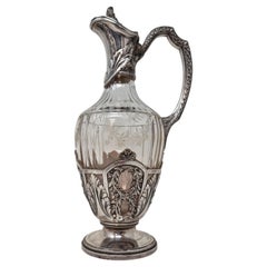19th Century Art Nouveau Glass Carafe