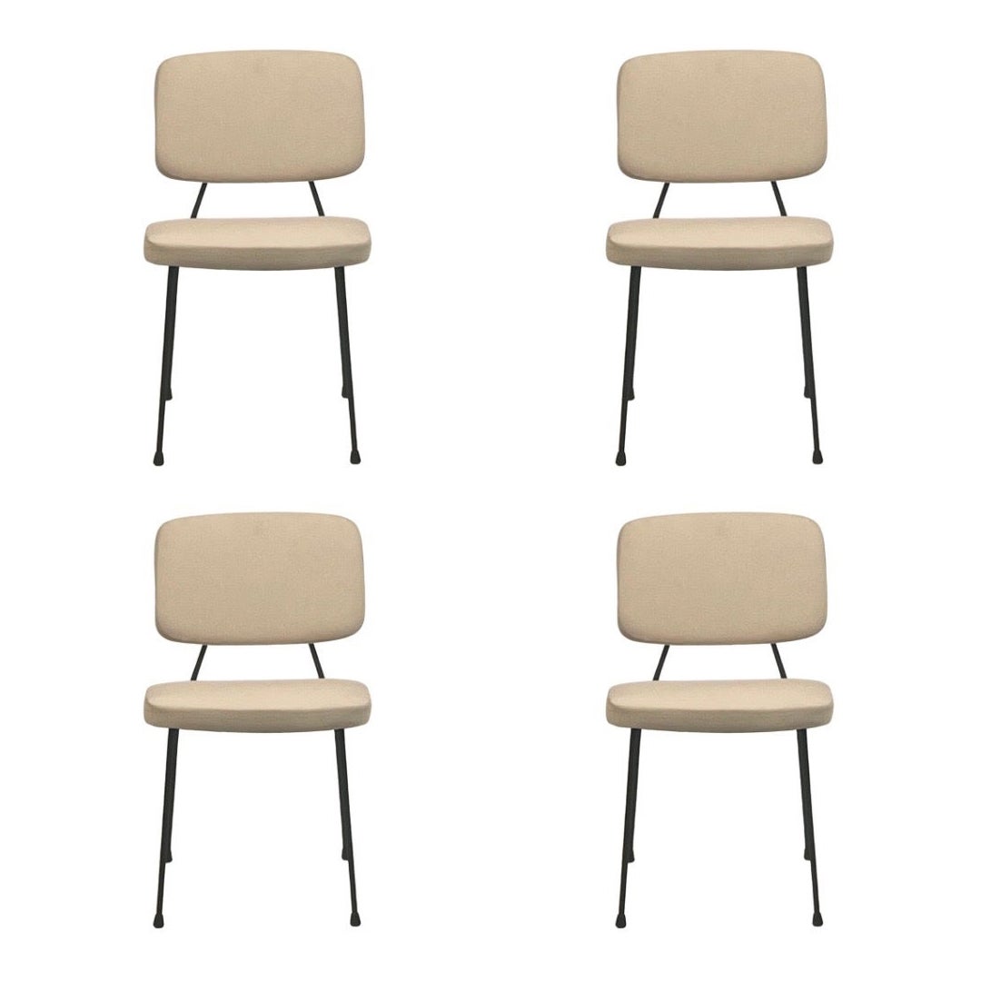 Set of 4 'Décade' Dining Chairs by Design Frères For Sale