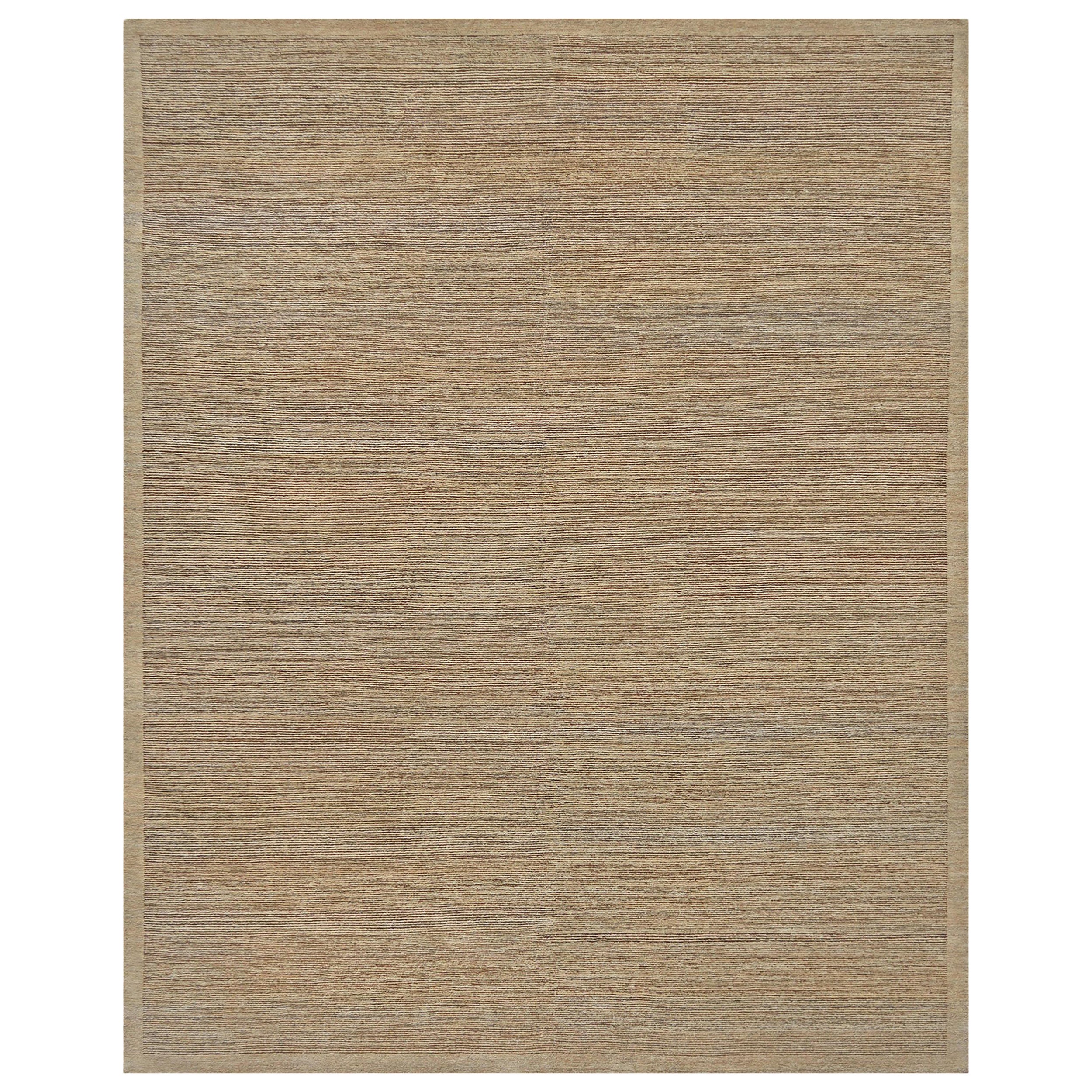 Handwoven Flatweave Hemp Rug