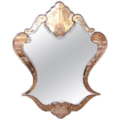 Antique Italian Venetian Mirror, Early 20th Century