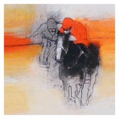 "Race", Mixed Media on Canvas by Shahen Zarookian