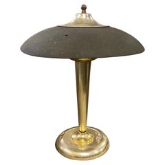 1960s Mid-Century Modern Brass Italian Table Lamp