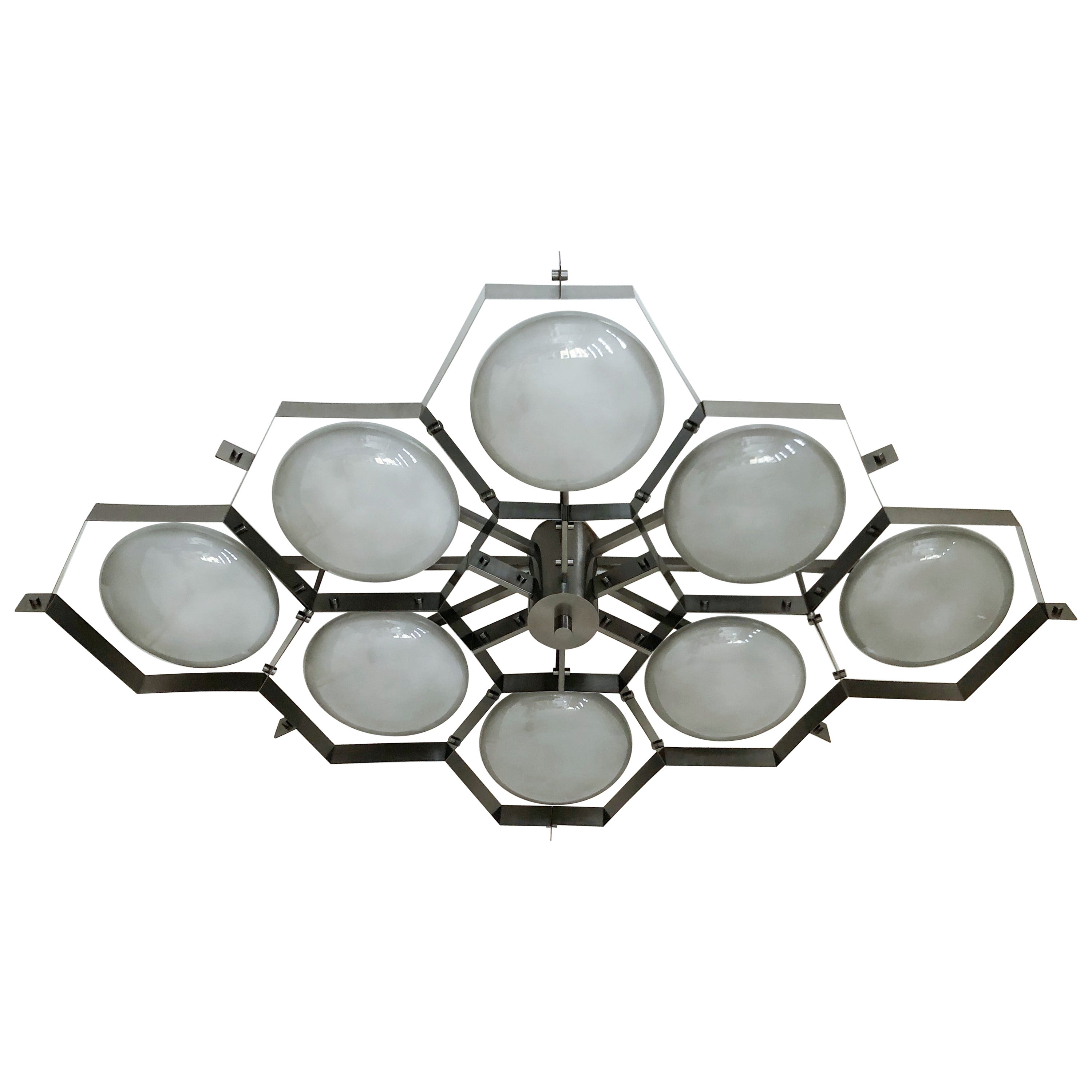 Beehive Flush Mount by Fabio Ltd For Sale