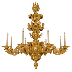 Magnificent George IV Period Ormolu Chandelier by Messenger & Phipson