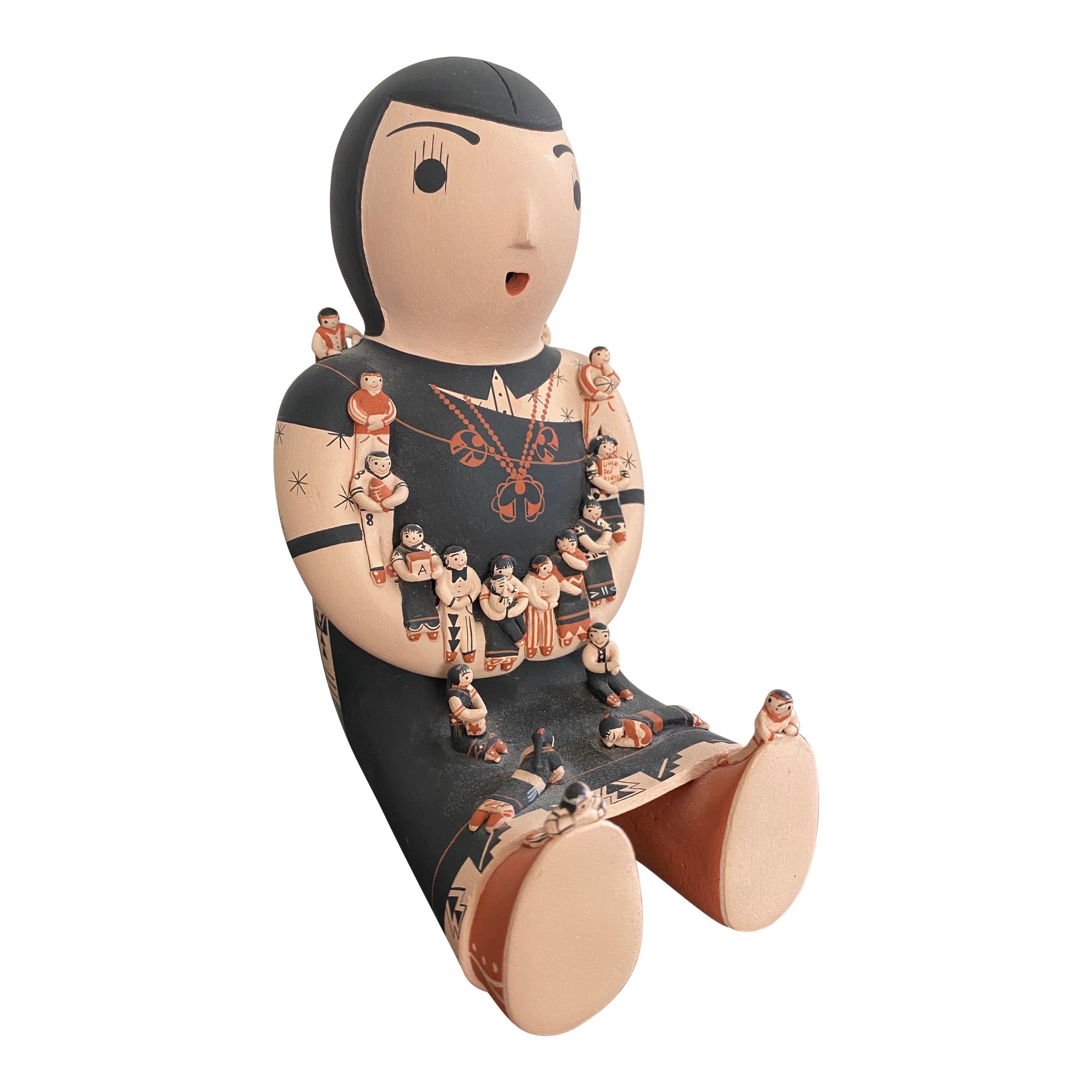 Muñeca contadora de historias Conchiti de Dena M. Suina, Cochiti Pueblo, NM en venta