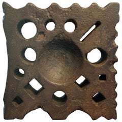 Antique 19th Century Cast Iron Swage Block