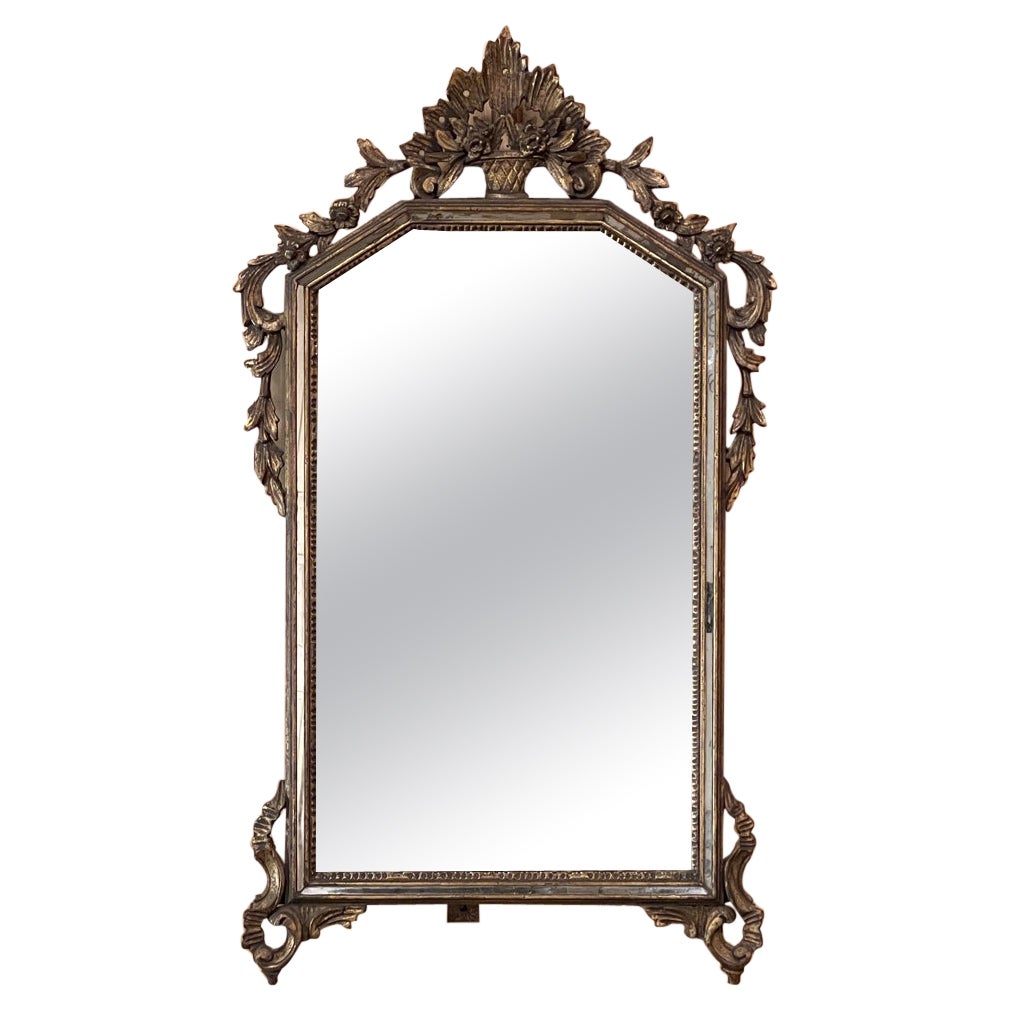 Antique Italian Neoclassical Louis XVI Painted Mirror For Sale