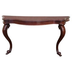 Fine Quality 19th Century Mahogany Antique Narrow Console Table/Hall Table