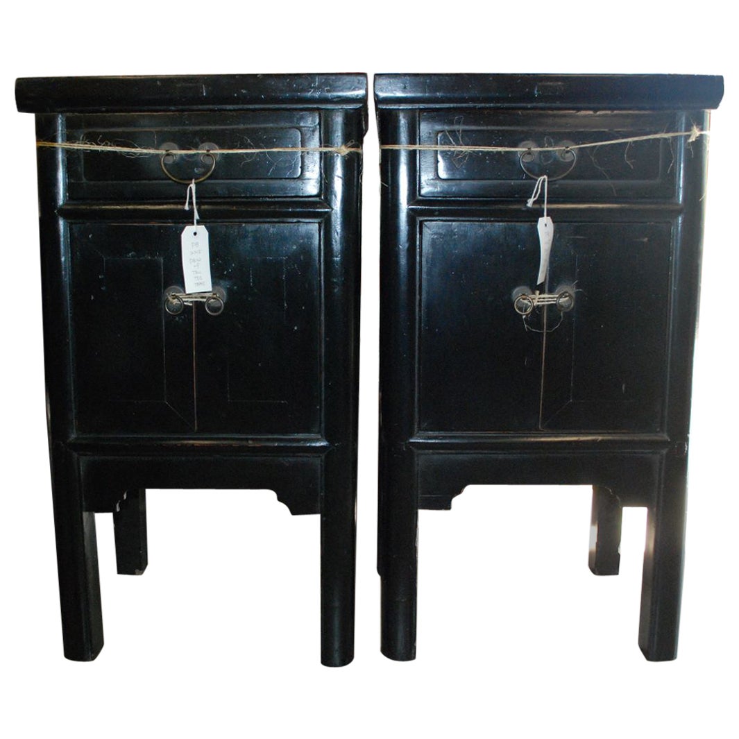 Pair of 18th Century Tall Chinese Tea Tables