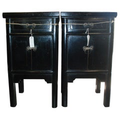 Used Pair of 18th Century Tall Chinese Tea Tables