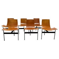 Six Katavolos, Kelley, & Littell T Dining Chairs
