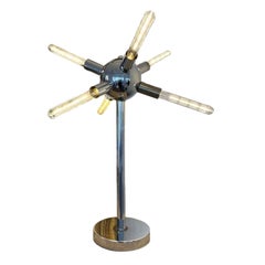 1970s Mid-Century Modernist Sputnik Table Lamp
