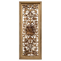Chinese Decorative Wood Carved Panel