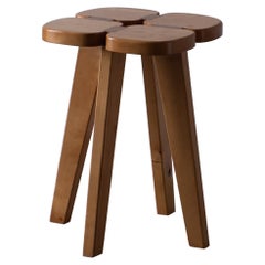 Swedish Designer, Sauna Stool, Birch, Sweden, 1960s