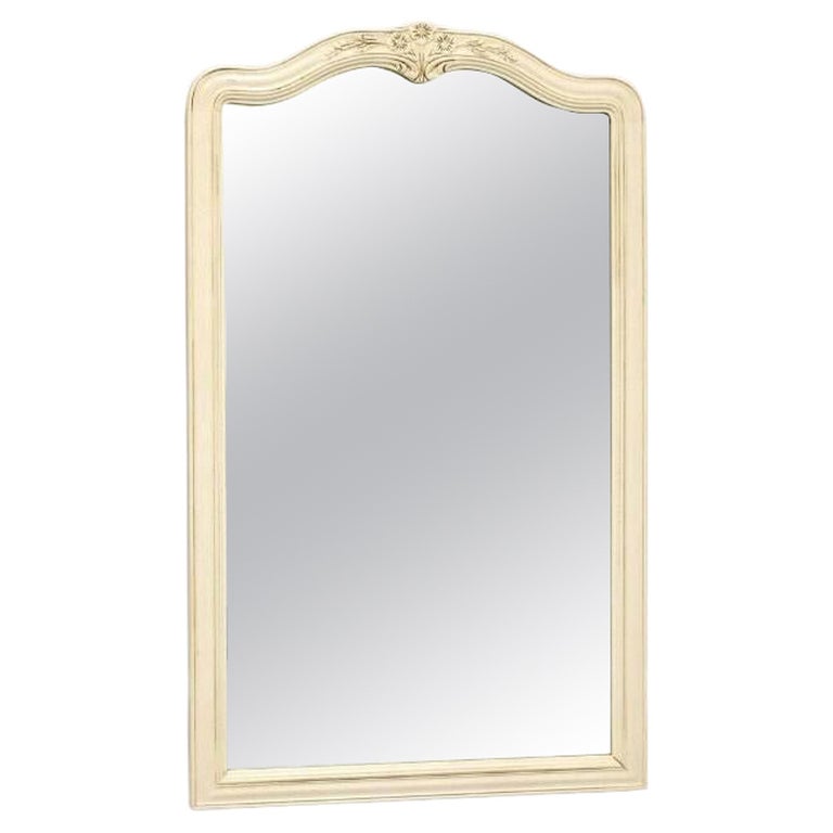 HENREDON French Provincial Painted Wall Mirror For Sale at 1stDibs