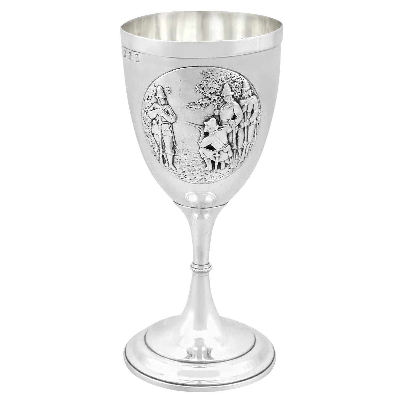 Elkington & Co Ltd Copa victoriana de plata de ley